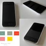 Chevron Iphone 4/4s Case Choose Your Color Pattern..