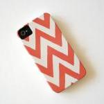 Chevron Pink Iphone 4/4s Case Pattern Geometric..