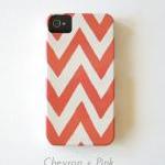 Chevron Pink Iphone 4/4s Case Pattern Geometric..