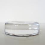 Mockingbird Paperweight Glass Round 2.5 Inch..