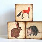 5x5 Art Block Trio- Mix And Match - You Choose Any..
